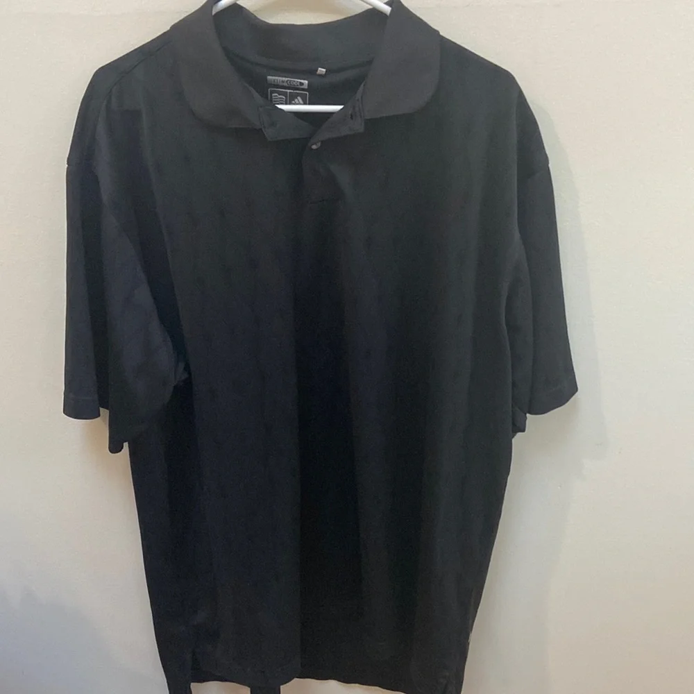 Adidas Climacool Argyle Golf Polo; XL